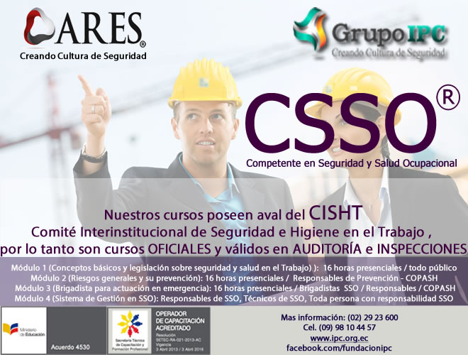 Programa RESPONSABLE DE SEGURIDAD E HIGIENE - Inicia en Marzo